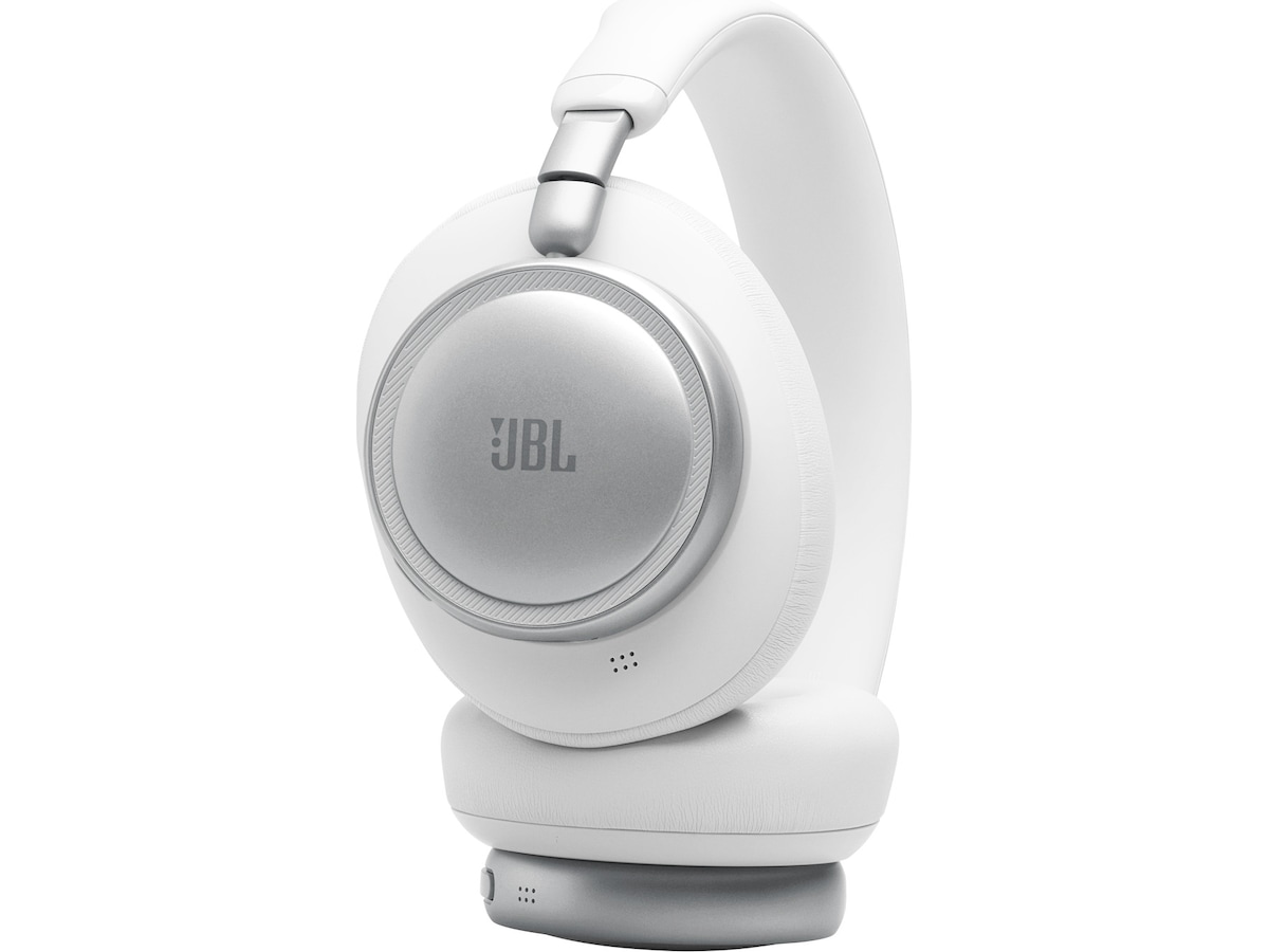 JBL LIVE 780NC Trådlösa over-ear hörlurar (vit) Hörlurar