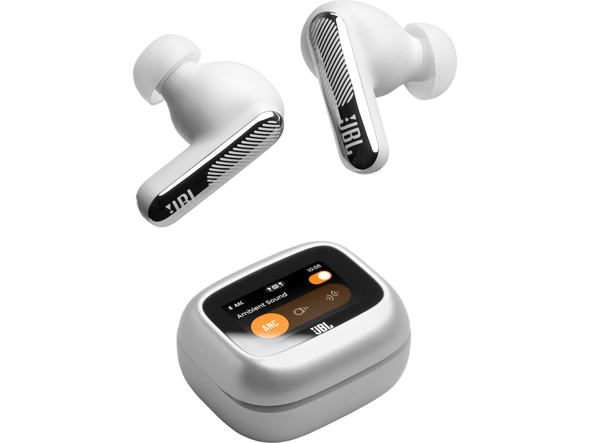 JBL Live Beam 4 Trådlösa öronproppar  (silver) In-ear hörlurar