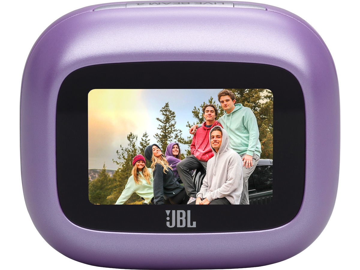 JBL Live Beam 4 trådlösa öronproppar (lila) In-ear hörlurar