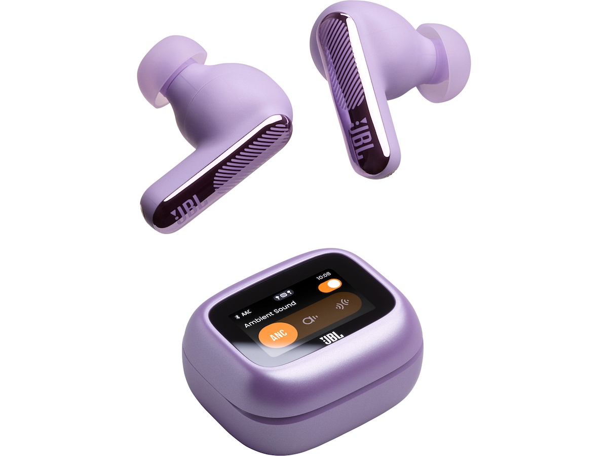 JBL Live Beam 4 trådlösa öronproppar (lila) In-ear hörlurar