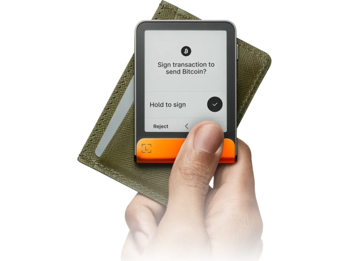 Ledger Flex™ Orange inkluderad Ledger Recovery Key Krypto