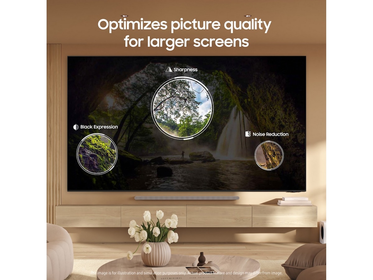 Samsung 98" Q7F QLED Q7F 4K Smart TV (2025) Över 80 tums TV