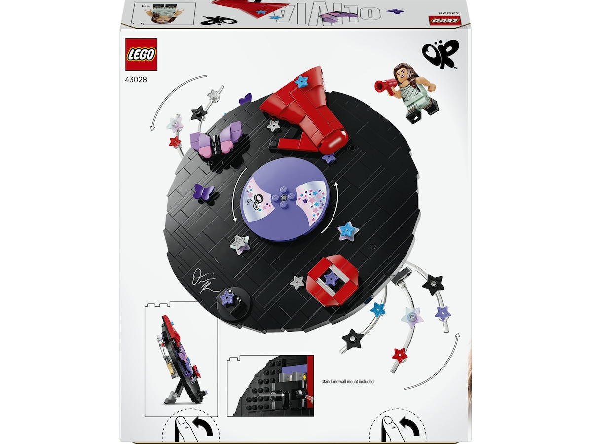 LEGO Editions Music Olivia Rodrigos vinylskiva 43028 LEGO