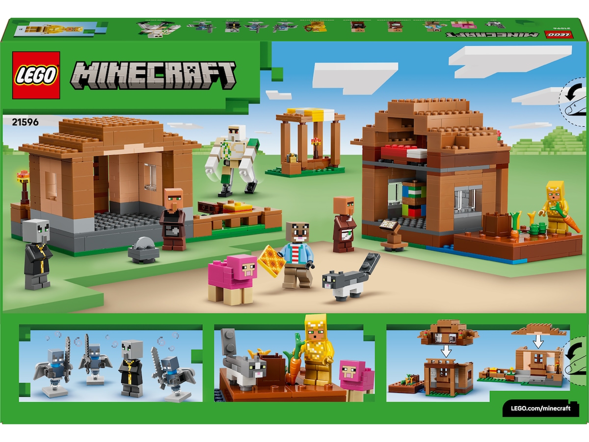 LEGO Minecraft Attacken mot själarnas by 21596 LEGO