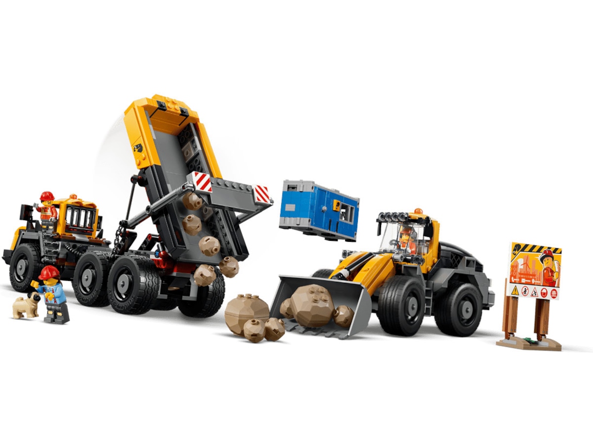 LEGO City Dumper och frontlastare 60494 LEGO