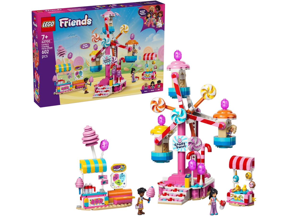 LEGO Friends Pariserhjul med godis- och cupcaketema 42700 LEGO