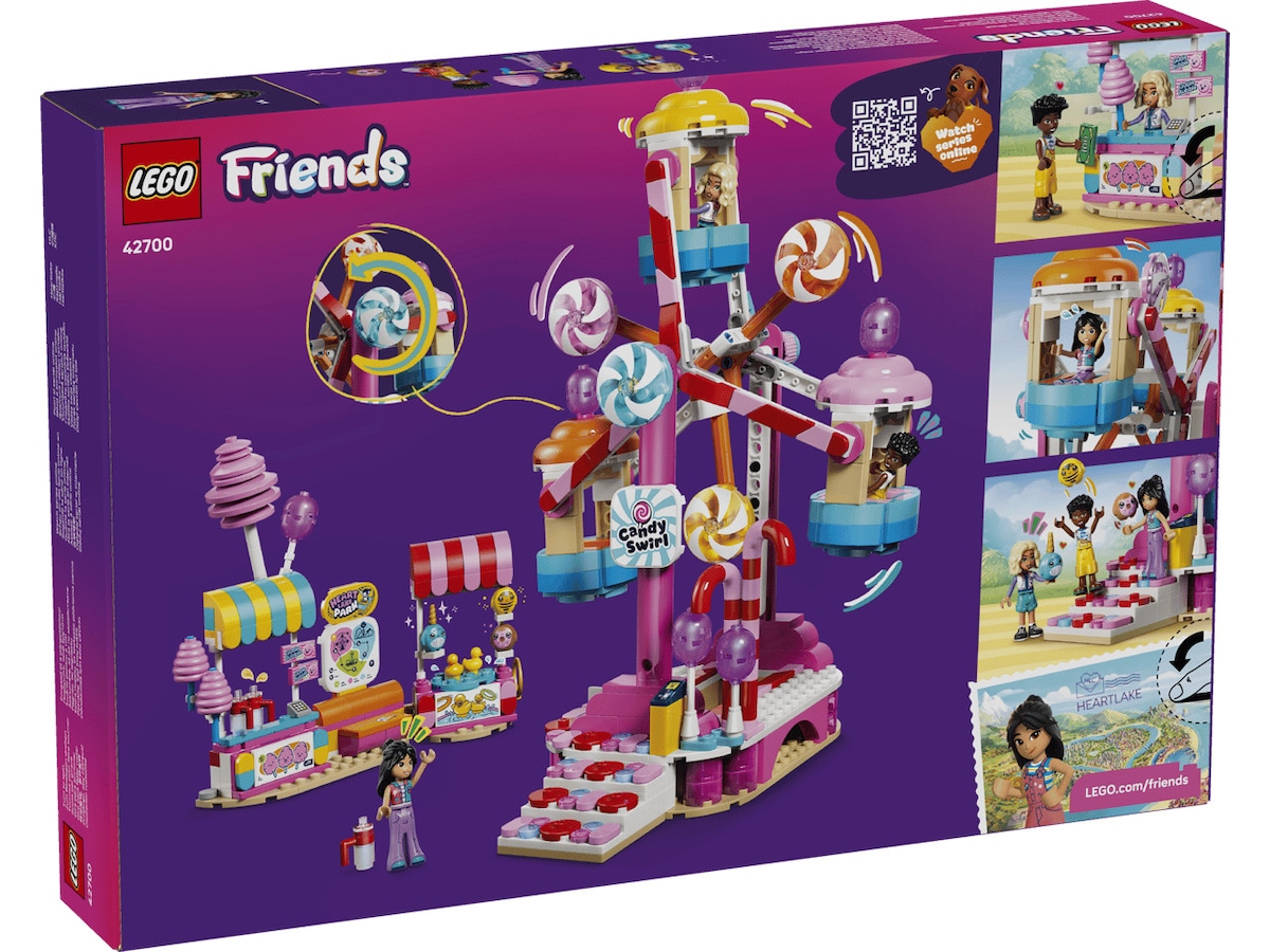 LEGO Friends Pariserhjul med godis- och cupcaketema 42700 LEGO