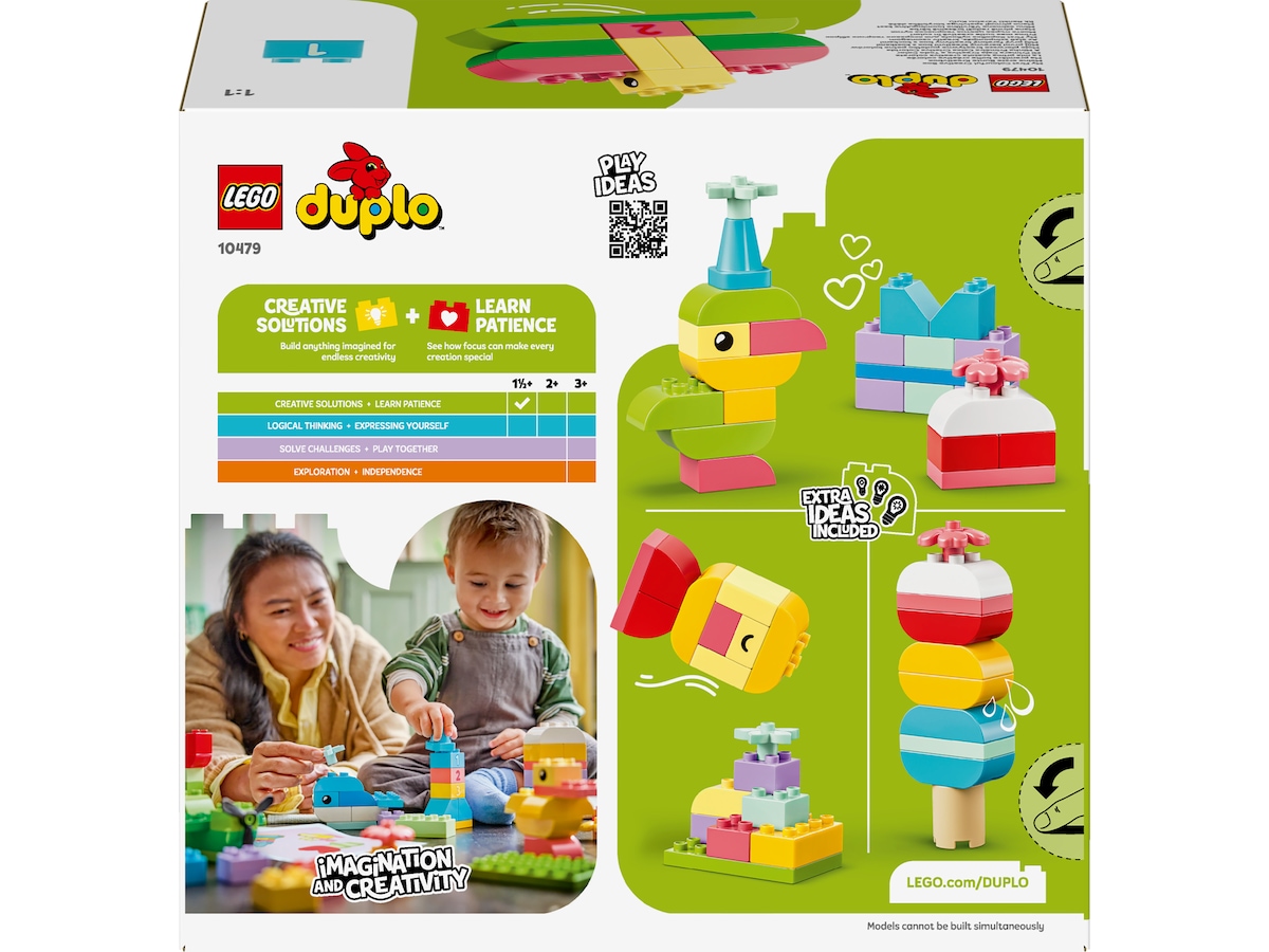 LEGO DUPLO Classic Kreativitetslåda med färgglada klossar 10479 LEGO
