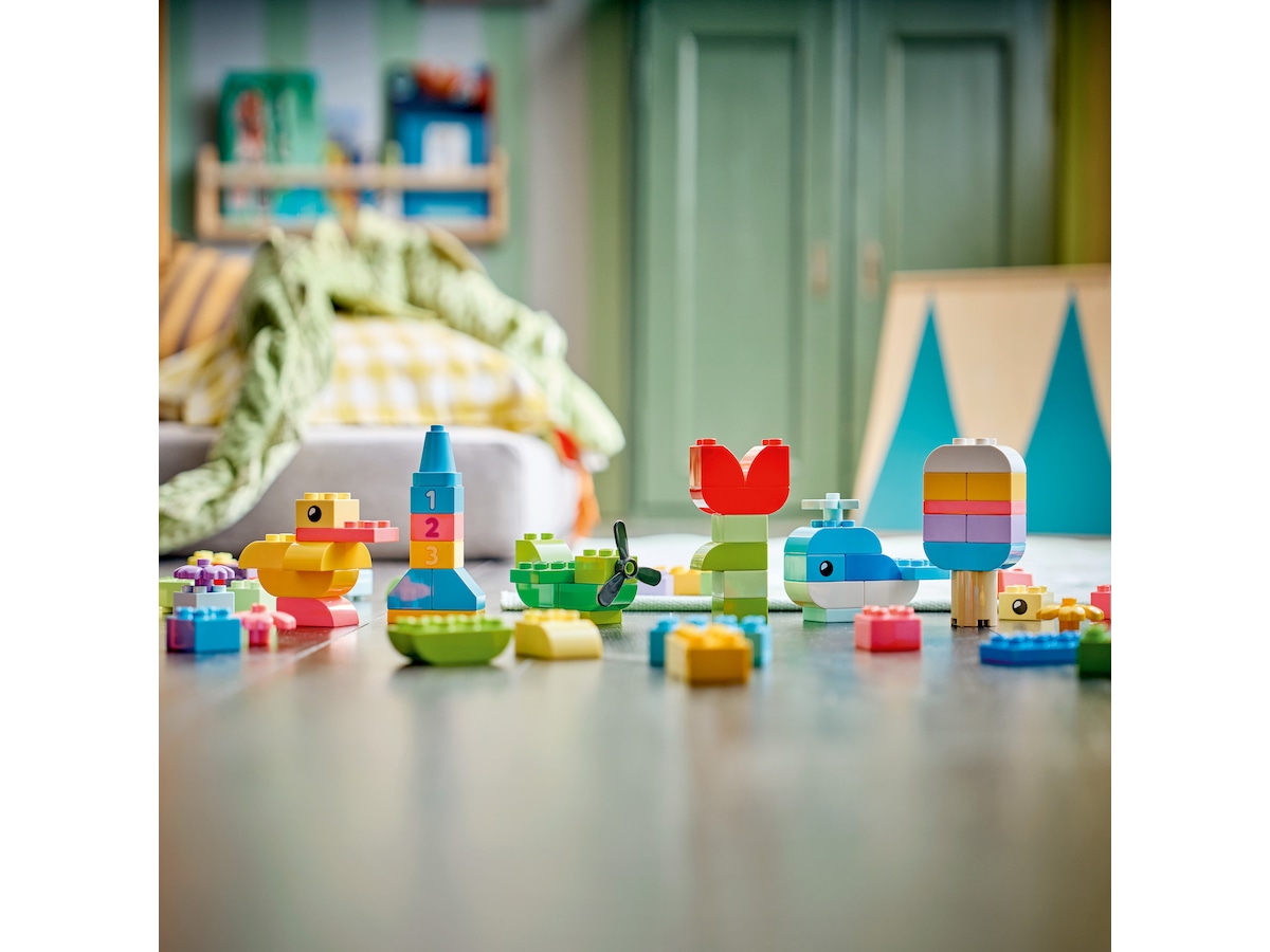 LEGO DUPLO Classic Kreativitetslåda med färgglada klossar 10479 LEGO