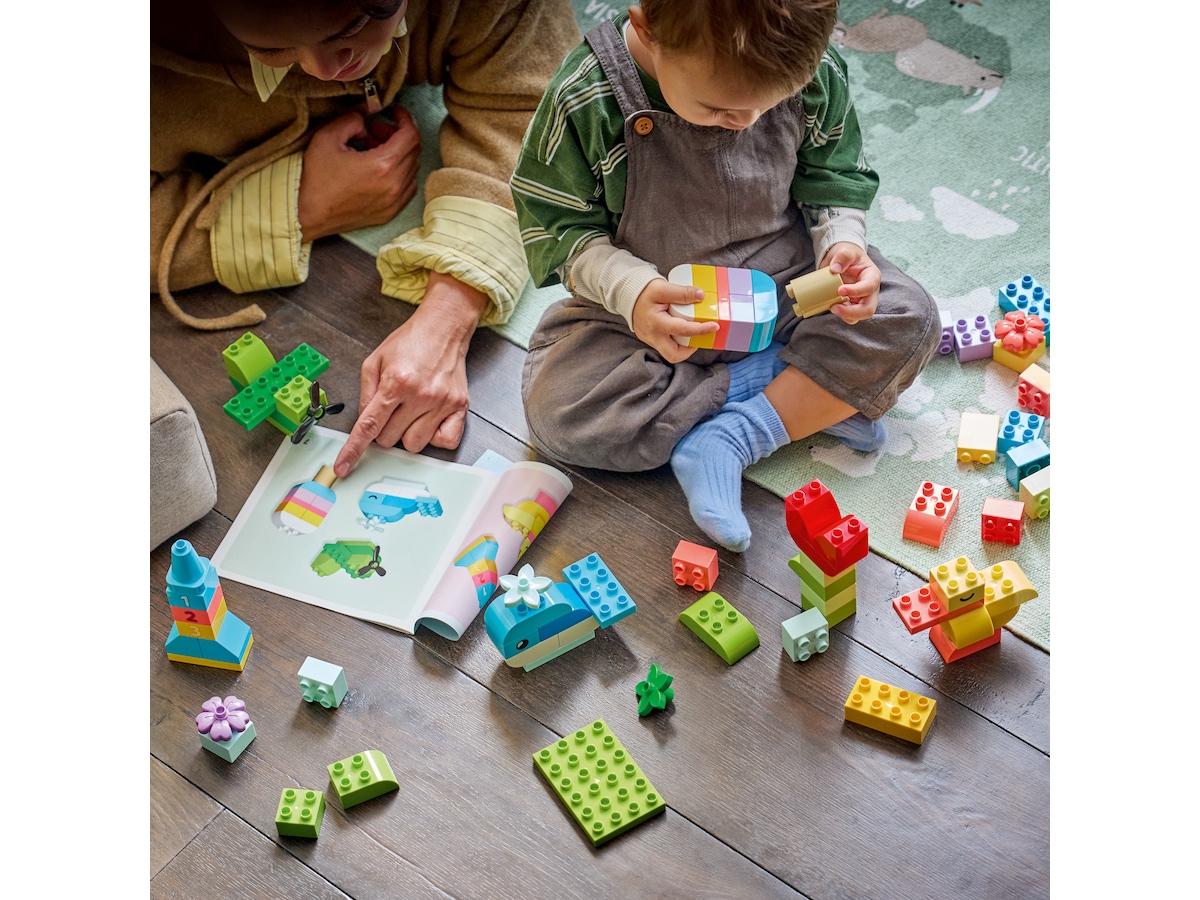 LEGO DUPLO Classic Kreativitetslåda med färgglada klossar 10479 LEGO