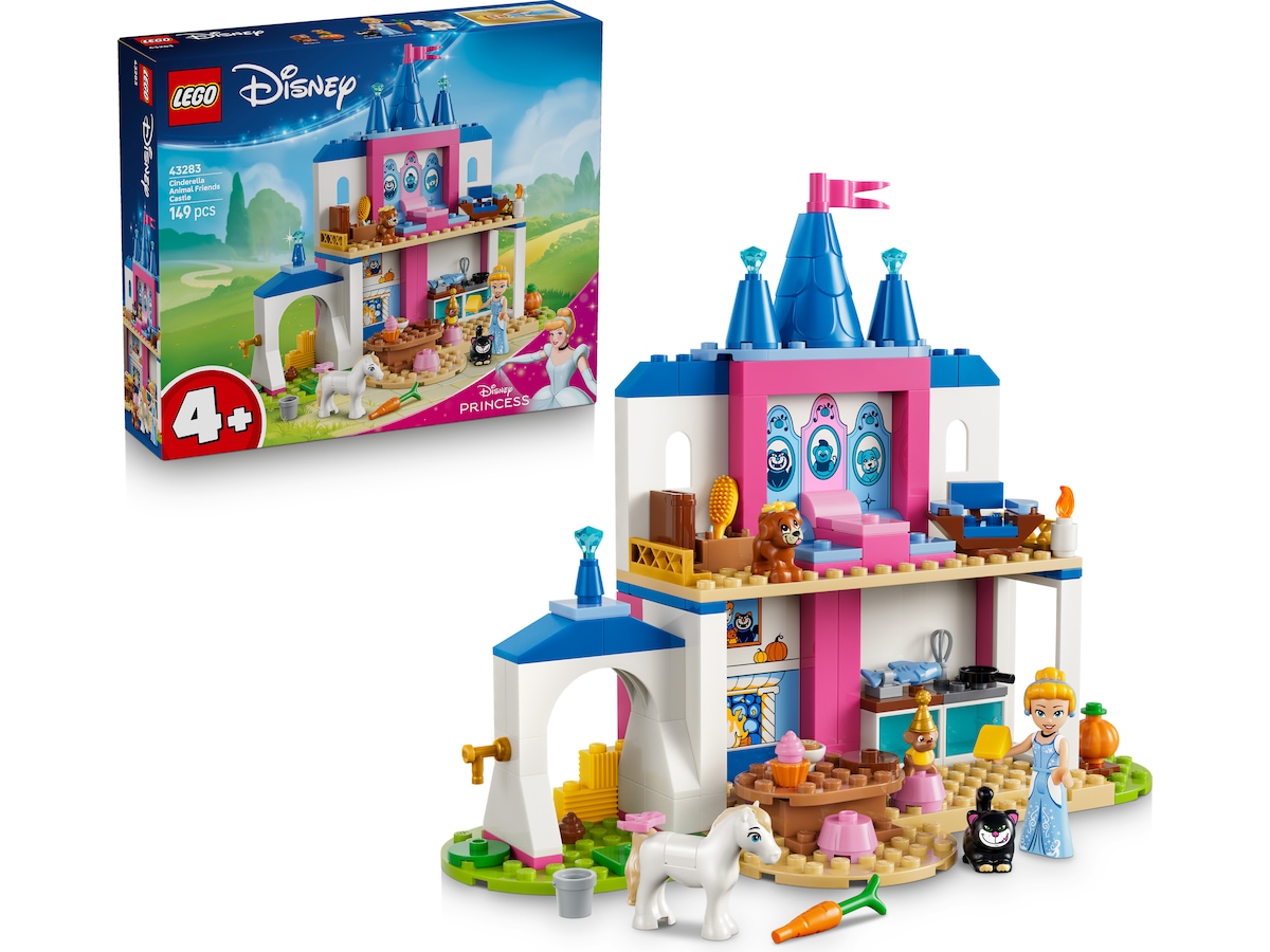 LEGO Disney Princess Slott med Askungen och djurvännerna 43283 LEGO