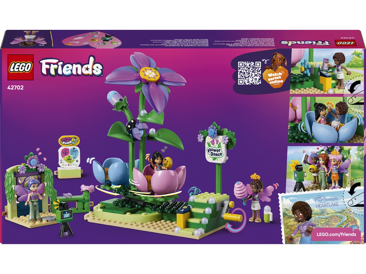 LEGO Friends Snurrande tekoppskarusell med blomtema 42702 LEGO