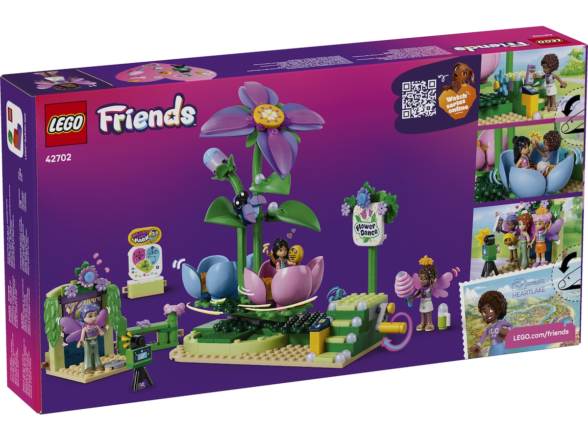 LEGO Friends Snurrande tekoppskarusell med blomtema 42702 LEGO