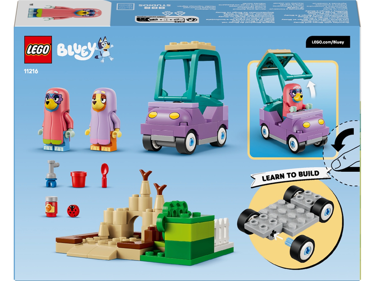 LEGO Bluey Mormödrarna Bingo och Bluey 11216 LEGO