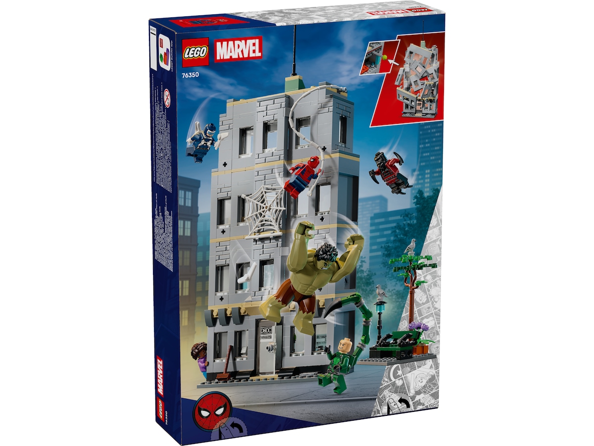 LEGO Super Heroes Episkt uppgörelse mellan Spider-Man och Hulk 76350 LEGO