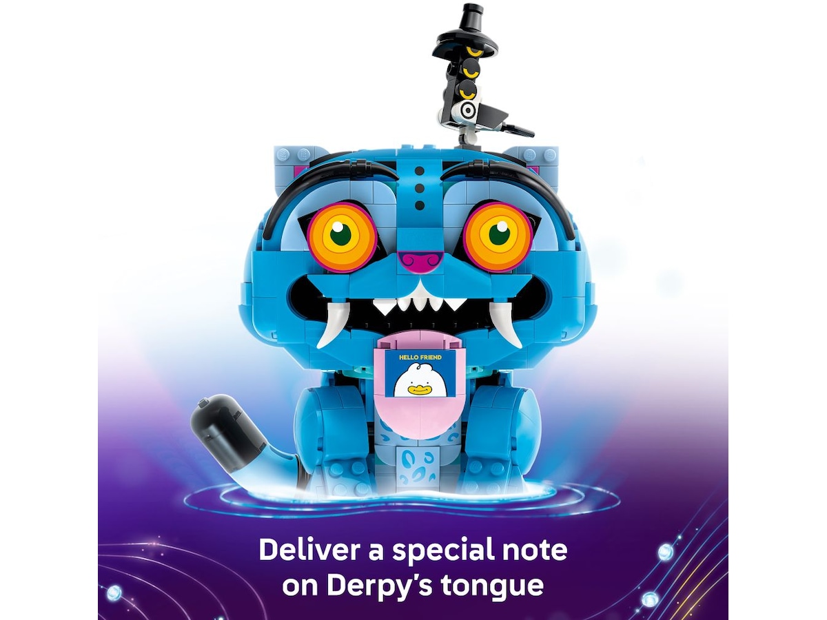 LEGO KPop Demon Hunters Tigern Derpy och fågeln Sussie 72537 LEGO