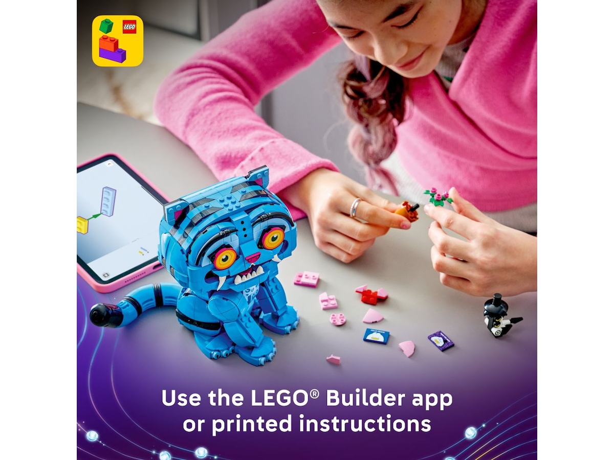 LEGO KPop Demon Hunters Tigern Derpy och fågeln Sussie 72537 LEGO