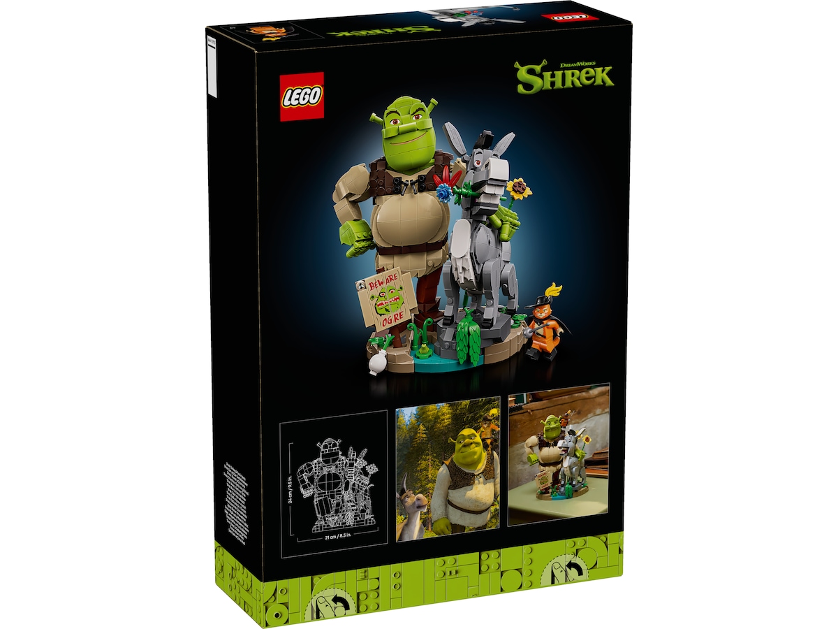 LEGO Shrek, Åsna och Puss med Stövlar 72423 