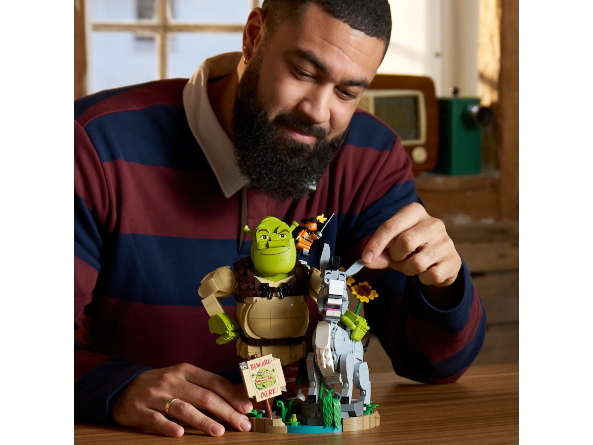 LEGO Shrek, Åsna och Puss med Stövlar 72423 