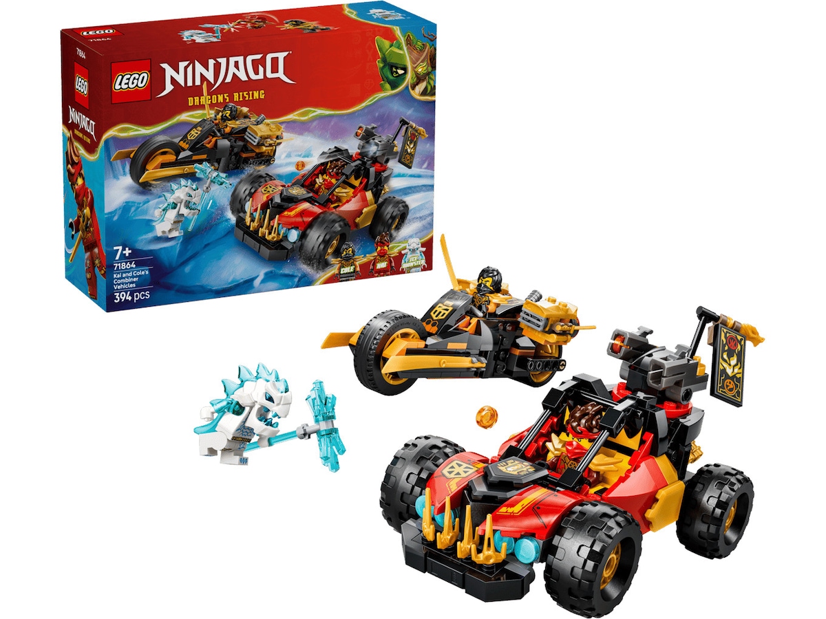 LEGO Ninjago Kais och Coles kombinationsfordon 71864  LEGO