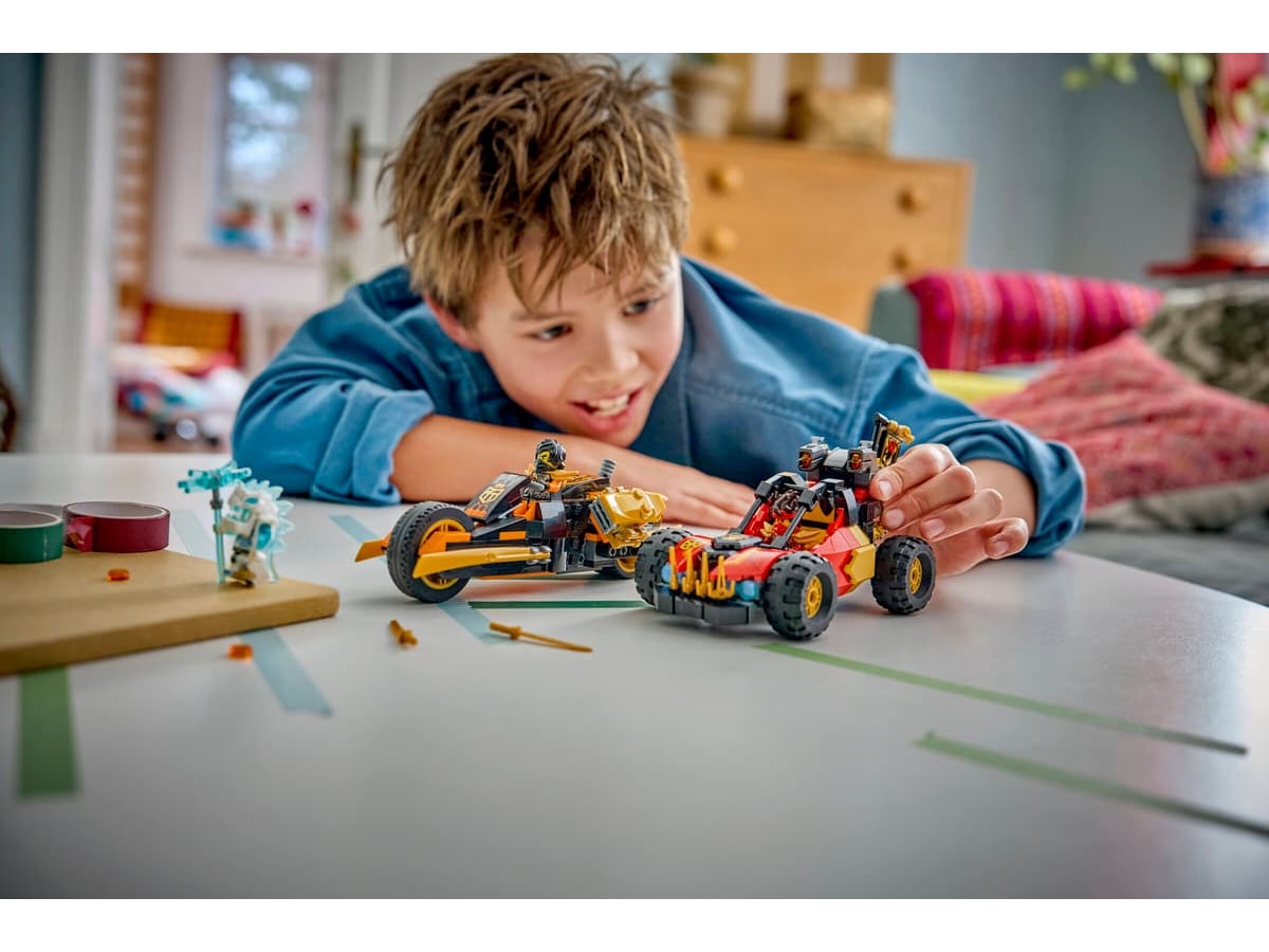 LEGO Ninjago Kais och Coles kombinationsfordon 71864  LEGO