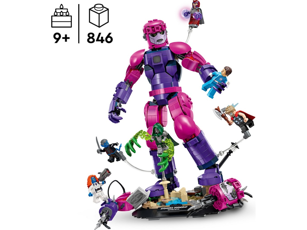 LEGO Marvel Episk uppgörelse: Avengers: Doomsday 76348 LEGO