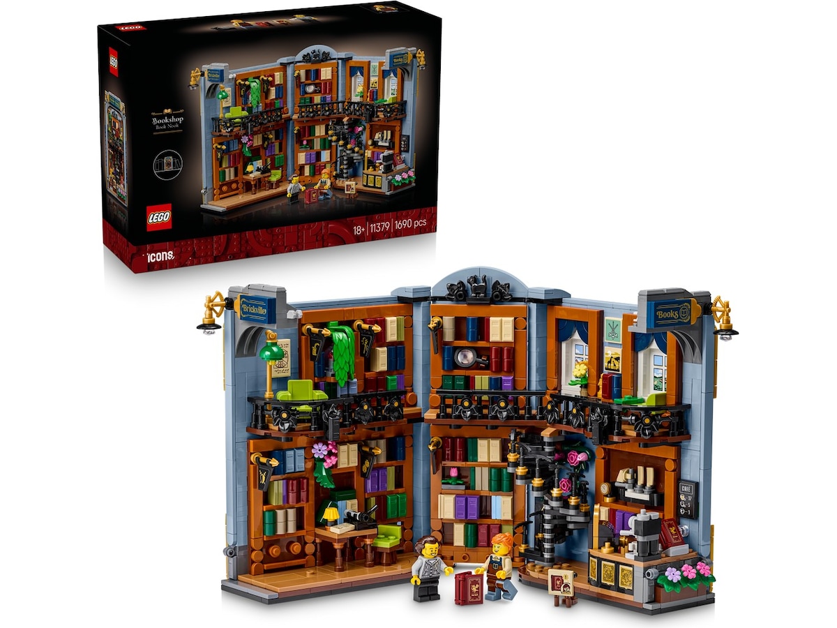 LEGO Icons Bokhandel: Bokstöd byggsett 11379 LEGO