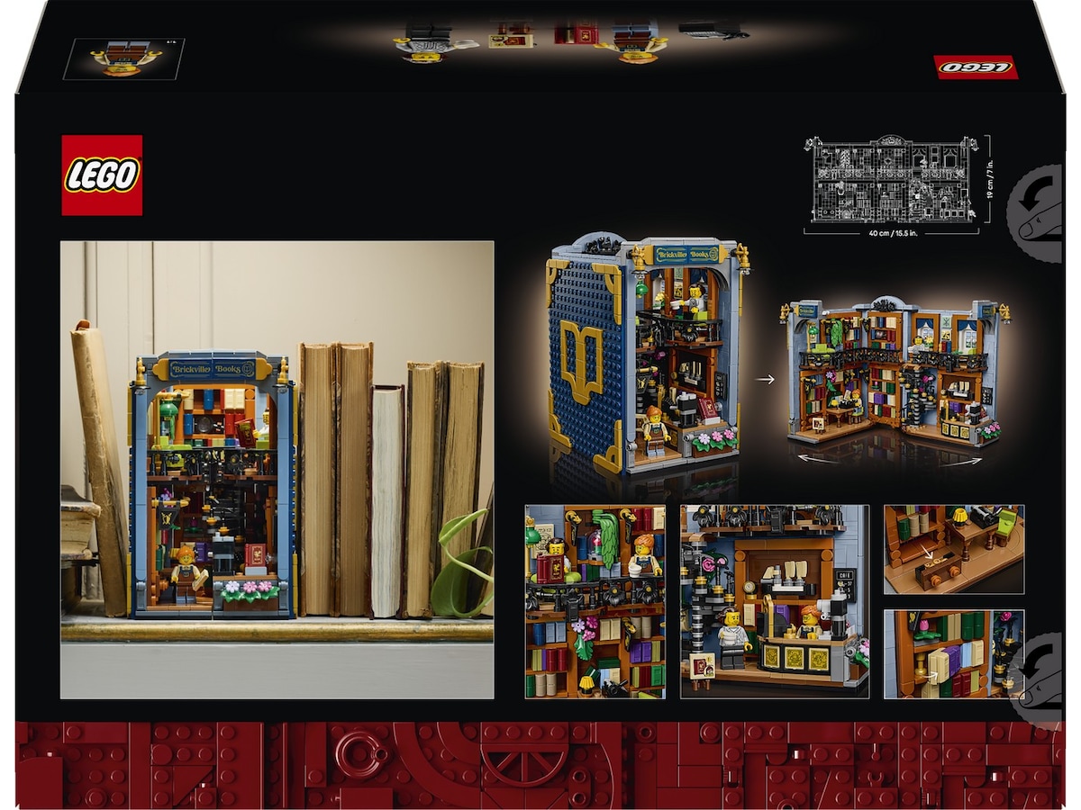 LEGO Icons Bokhandel: Bokstöd byggsett 11379 LEGO