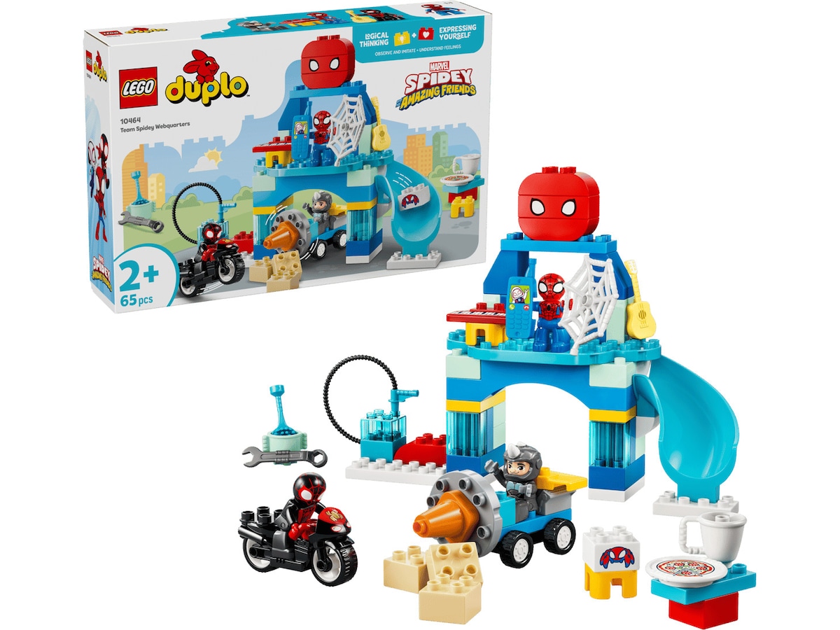 LEGO DUPLO Marvel Team Spideys nätkvarter 10464 LEGO