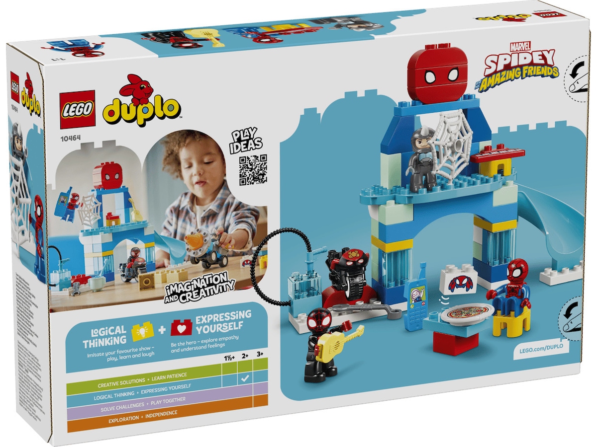 LEGO DUPLO Marvel Team Spideys nätkvarter 10464 LEGO