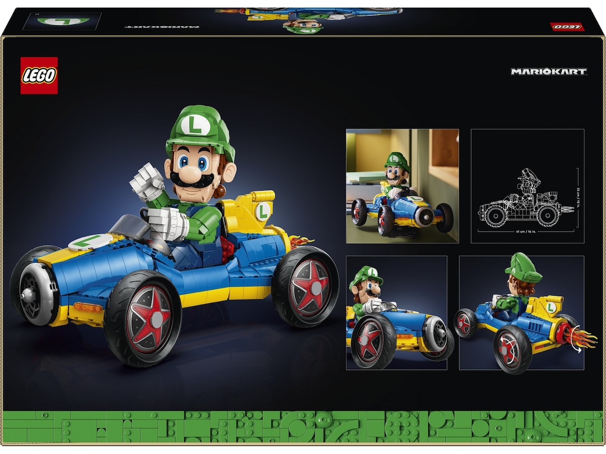 LEGO Super Mario Mario Kart – Luigi och Mach 8 72050 LEGO
