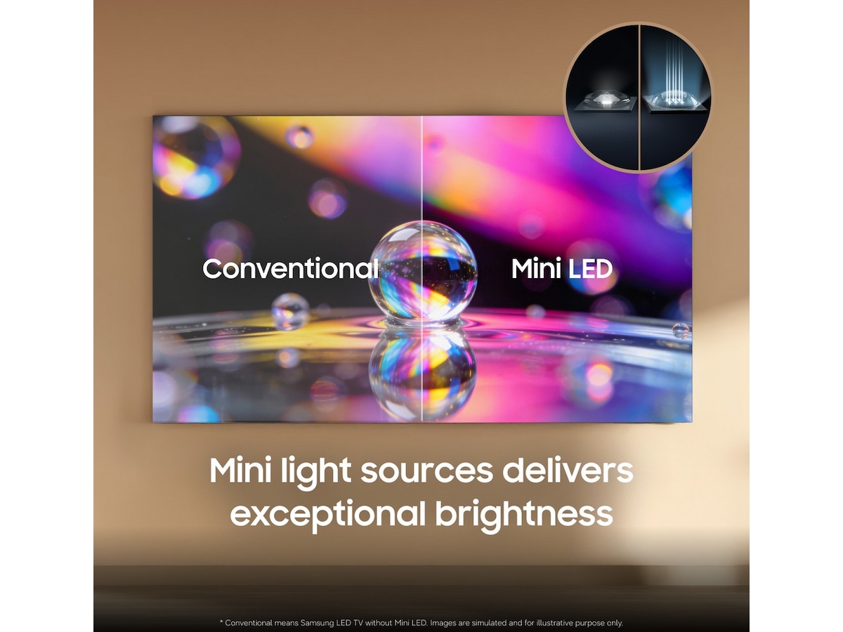 Samsung 75" M72H Mini LED 4K Smart TV (2026) 70 - 79 tums TV