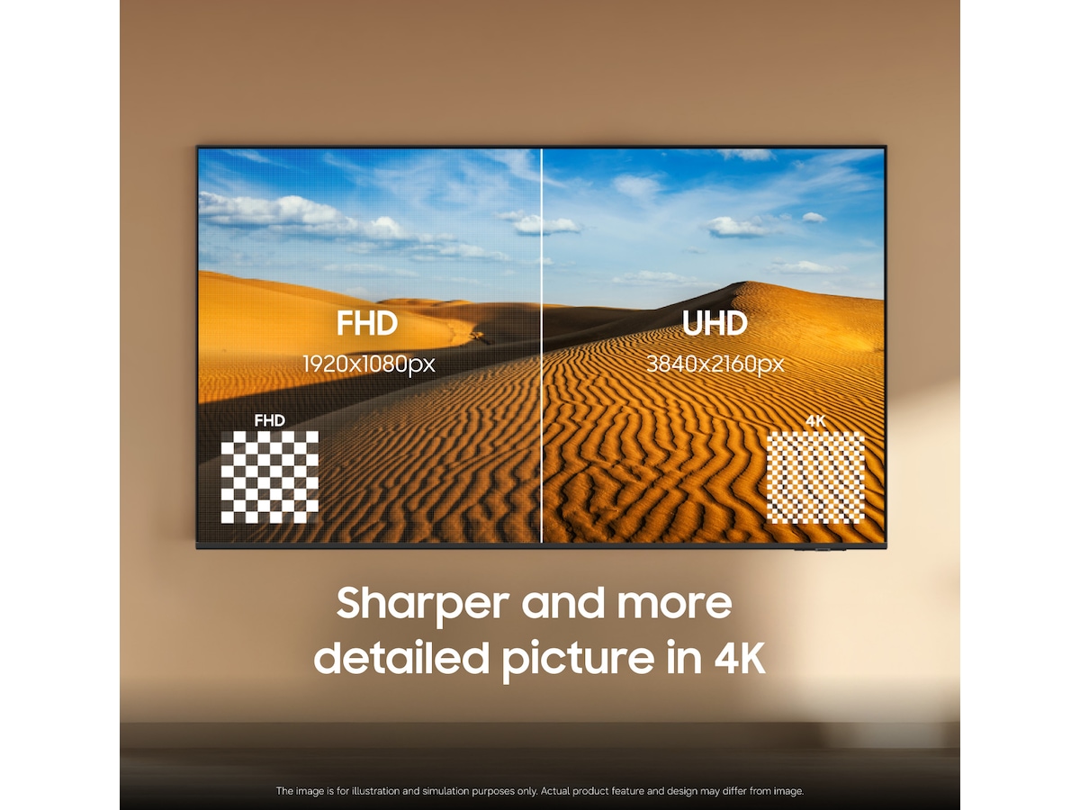 Samsung Crystal UHD 4K Smart TV U7005H 50 - 59 tums TV
