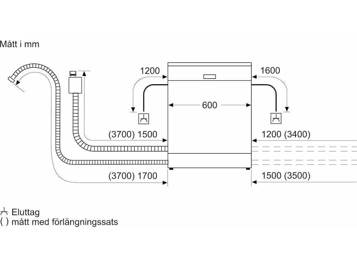 iQ500, Helintegrerad diskmaskin, 60 cm Integrerad diskmaskin