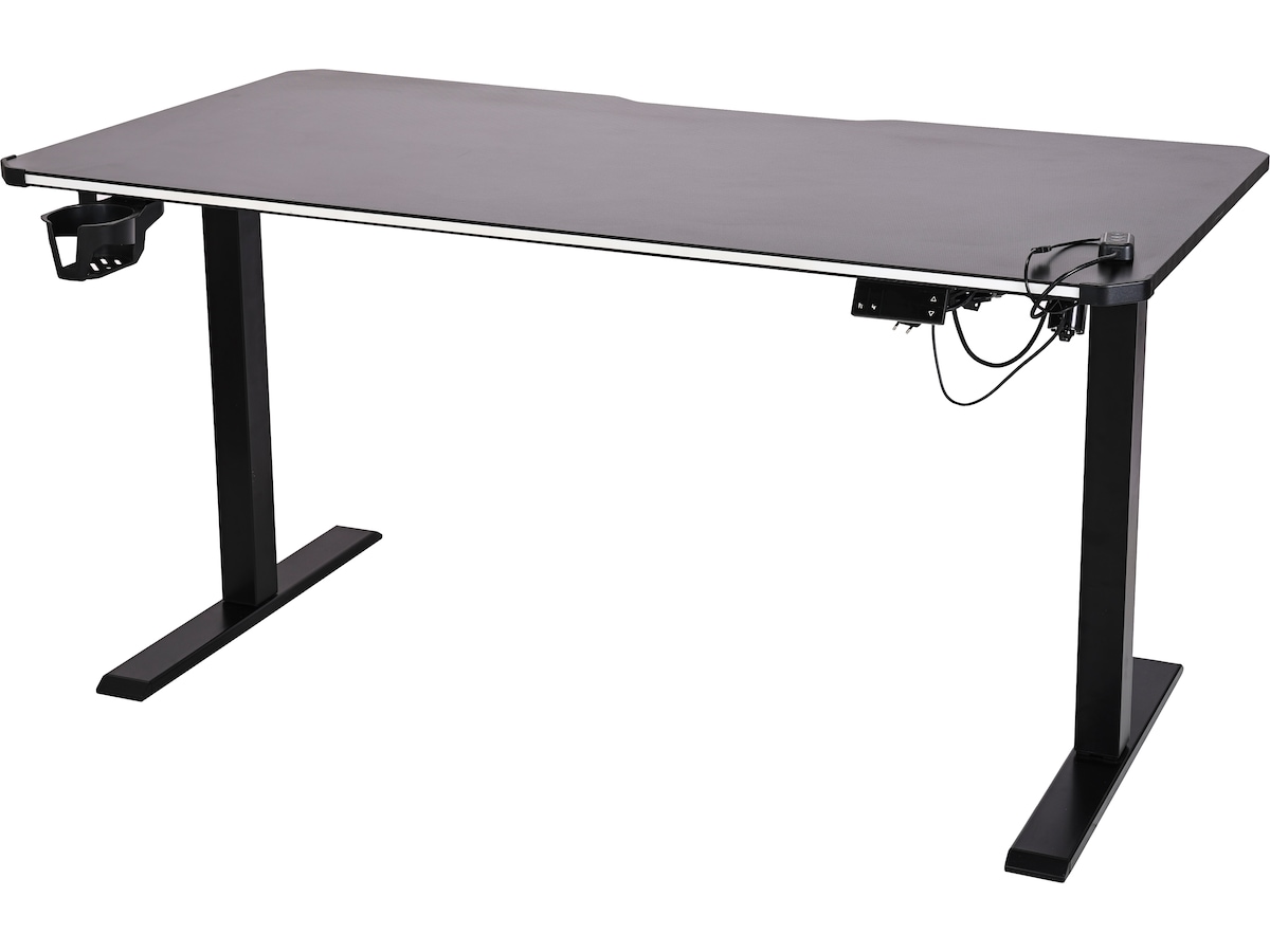 Mission Hyperion Motoriserat RGB Gaming-Skrivbord Gamingdesk