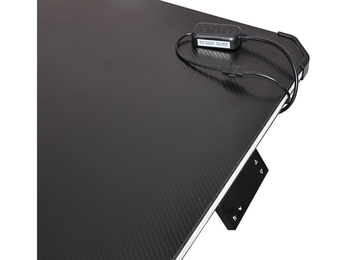 Mission Hyperion Motoriserat RGB Gaming-Skrivbord Gamingdesk
