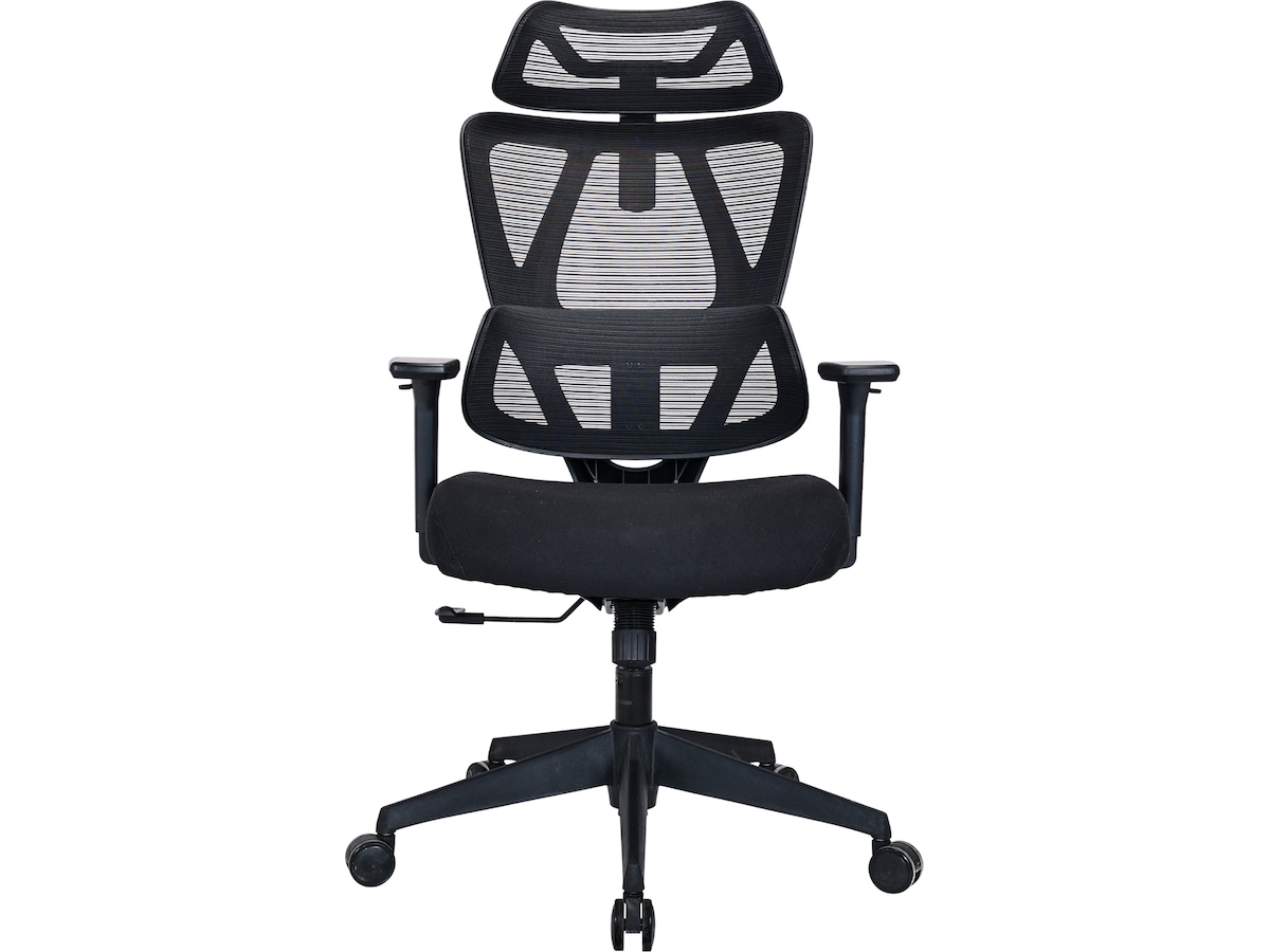 Novo Mesh + Fabric kontorsstol (svart) Kontorsstolar