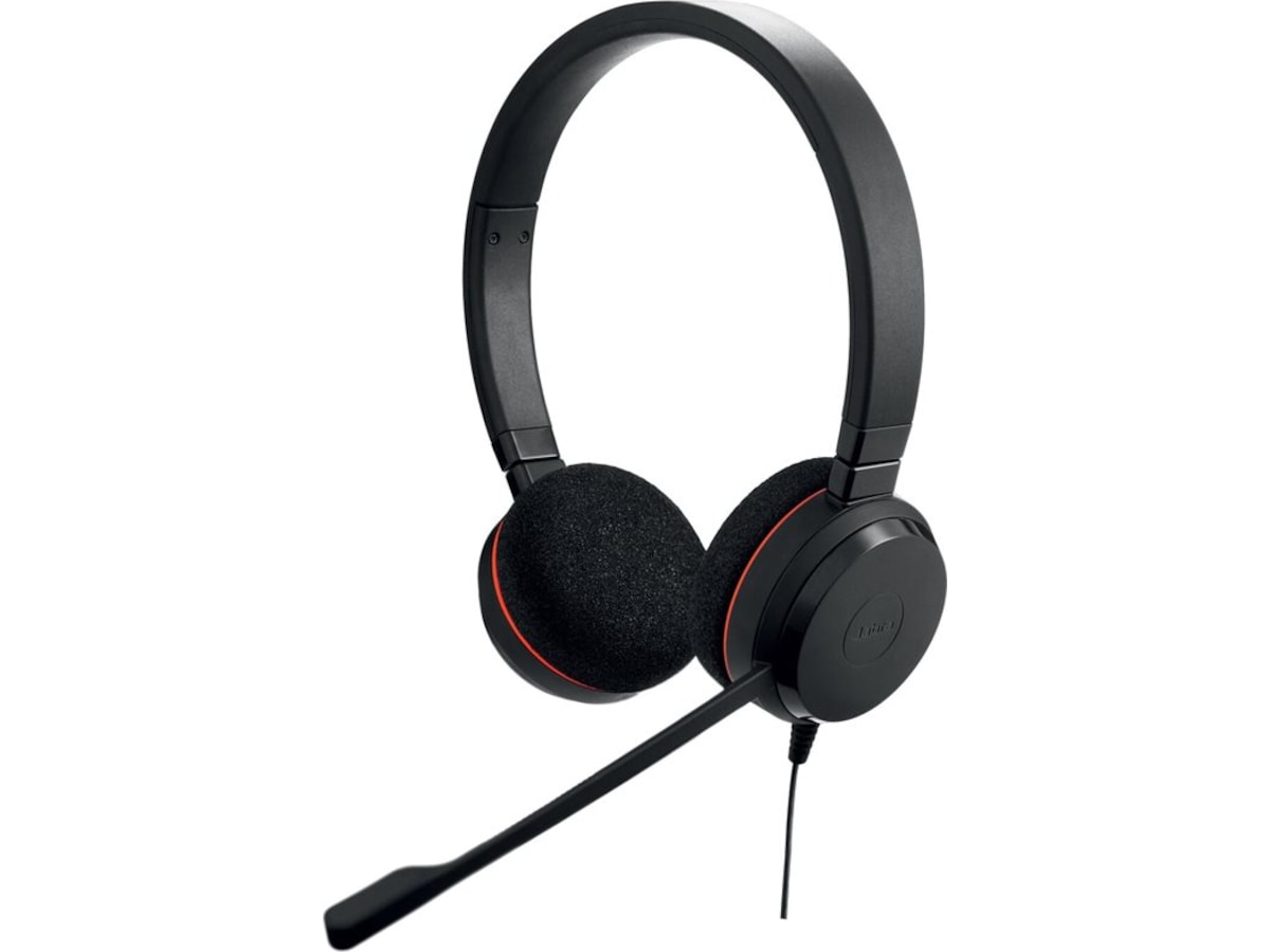Jabra Evolve 20, Stereo MS, USB C/A adapter Headset
