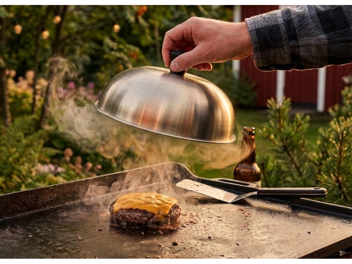 Austin Barbeque Melting Dome 225mm Stål Grillverktyg och tillbehörssats