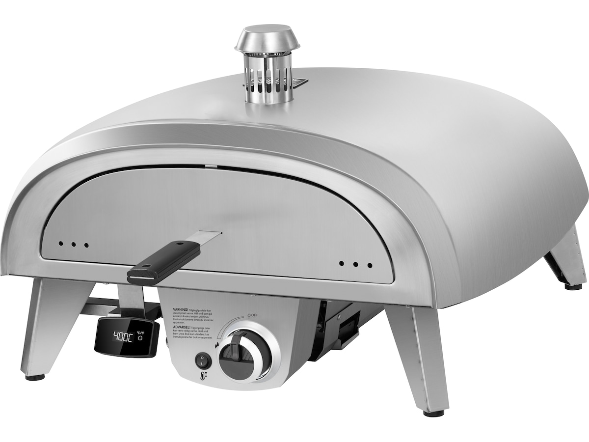 Austin and Barbeque Pizzaugn gas 8kW 45cm rostfritt stål Pizzaugnar