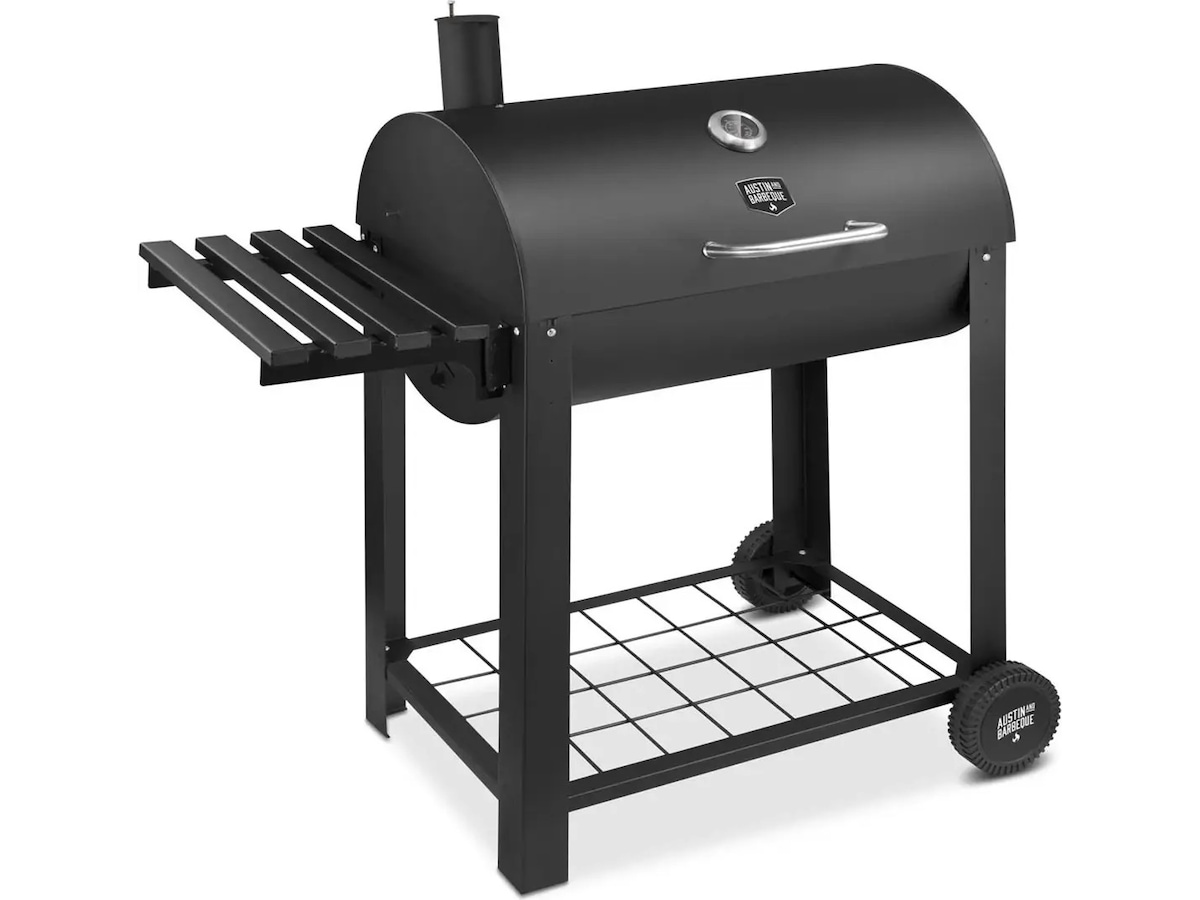 Austin and Barbeque AABQ Classic Barrel Kolgrill Utomhusgrillar