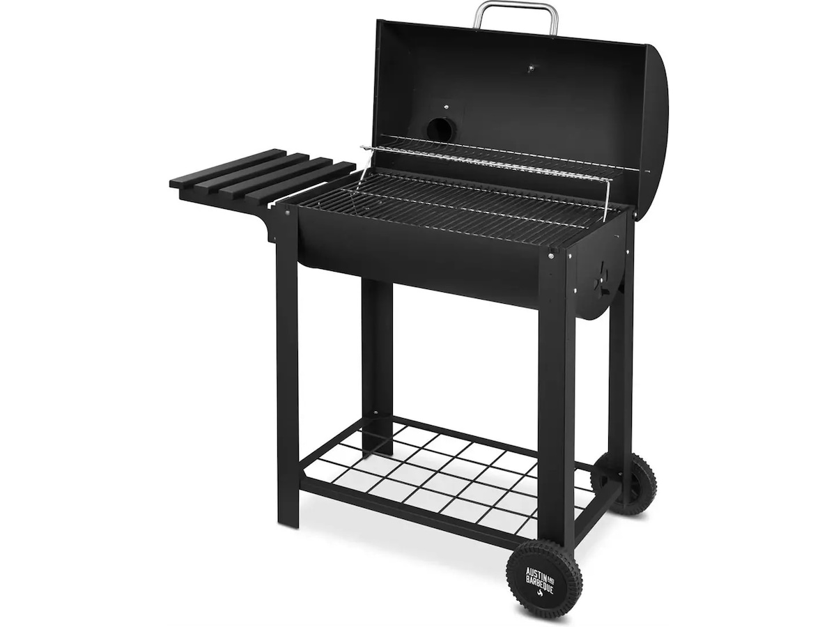 Austin and Barbeque AABQ Classic Barrel Kolgrill Utomhusgrillar