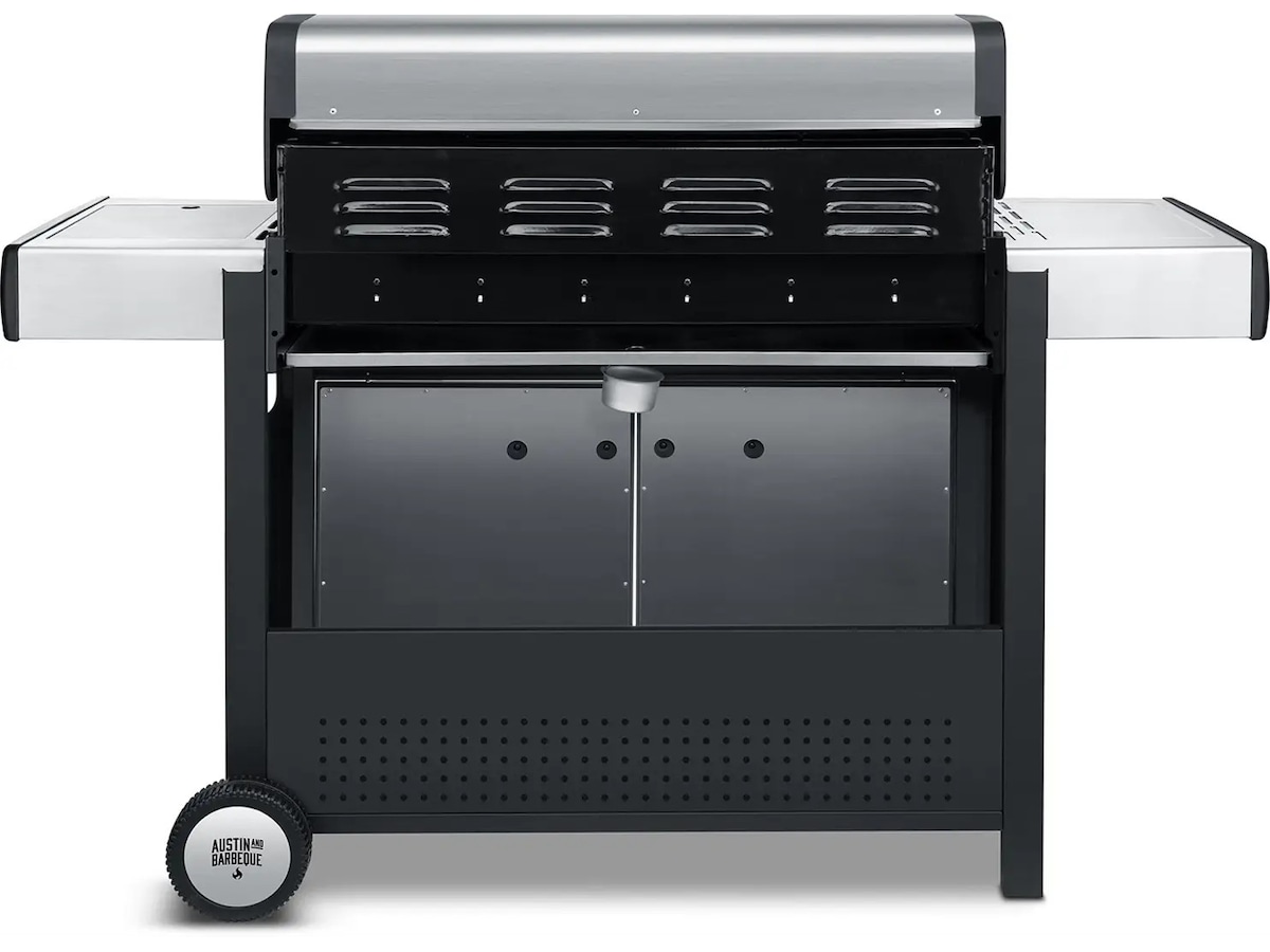 Austin and Barbeque Klassisk gasgrill 6 brännare Utomhusgrillar