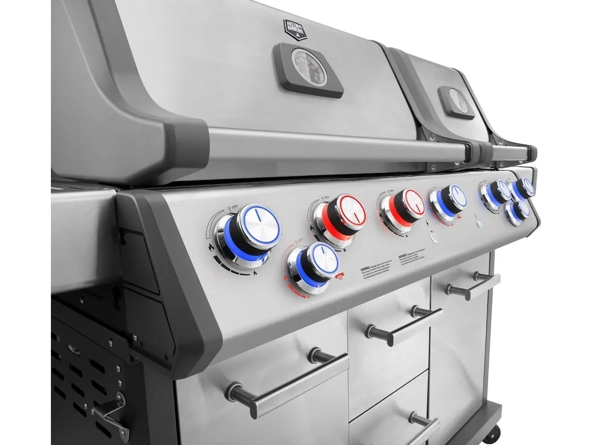 Austin and Barbeque AABQ Pro 6+2B gasgrill Utomhusgrillar