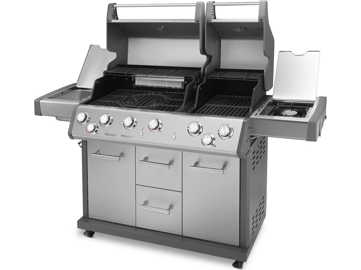 Austin and Barbeque AABQ Pro 6+2B gasgrill Utomhusgrillar