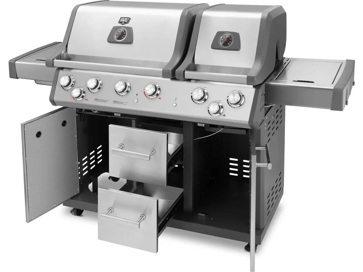 Austin and Barbeque AABQ Pro 6+2B gasgrill Utomhusgrillar
