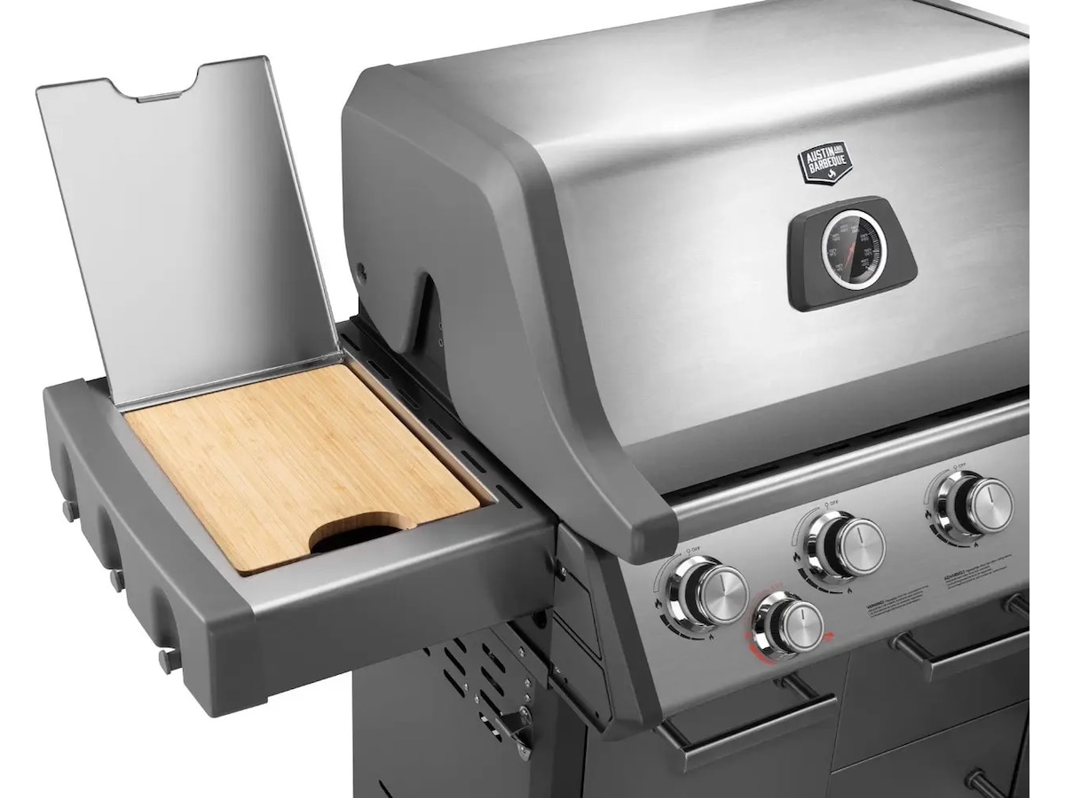 Austin and Barbeque AABQ Pro 6+2B gasgrill Utomhusgrillar