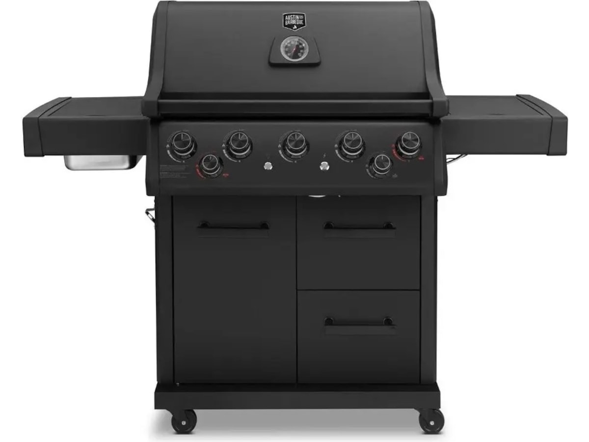 Austin and Barbeque AABQ Pro 5+2B gasgrill Utomhusgrillar
