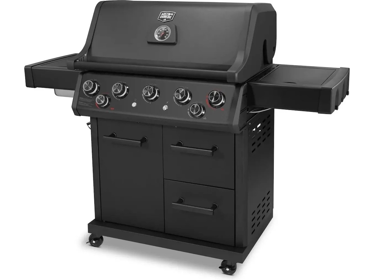 Austin and Barbeque AABQ Pro 5+2B gasgrill Utomhusgrillar