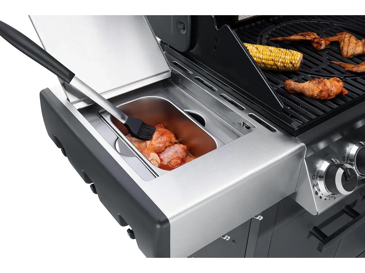 Austin and Barbeque Gasgrill 6+2 brännare Utomhusgrillar
